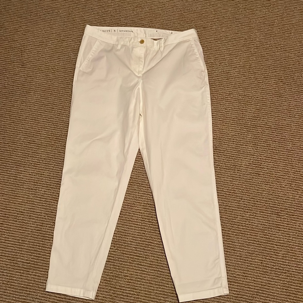 Size 8 white Talbots pants